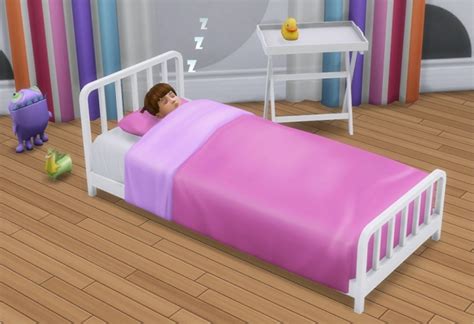Toddler Metal Bed Frame And Mattress At Veranka Sims 4 Updates