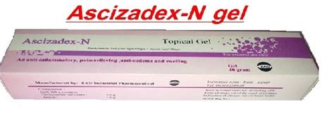 Check spelling or type a new query. نشرة مرهم أسي زادكس ان جل لعلاج التورمات Ascizadex-n ...