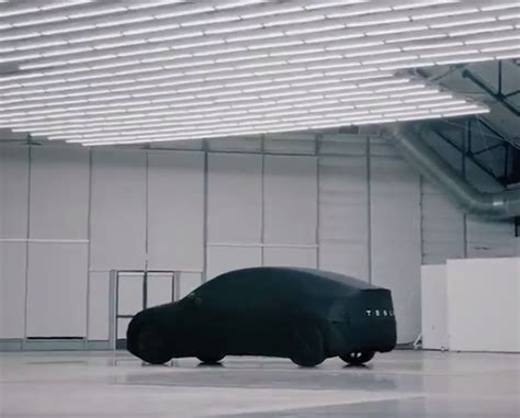 Tesla Releases New Model Y Teaser Unveiling The Shape Electrek