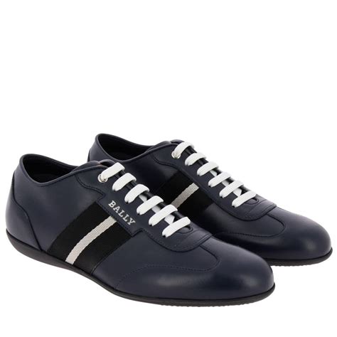 Bally Bally Sneakers Shoes Men Bally Blue 10783200 Italist