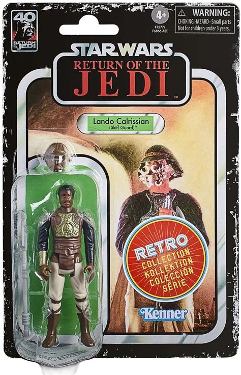 Star Wars Retro Collection Lando Calrissian Skiff Guard Disguise