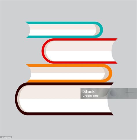 Stocks Of Library Books Stock Illustration Download Image Now