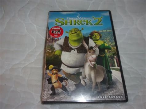Shrek 2 Dvd New Full Screen Eddie Murphy Mike Myers Dreamworks Animated