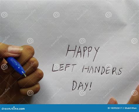 Happy Left Handers Day International Left Handers Day Left Handers