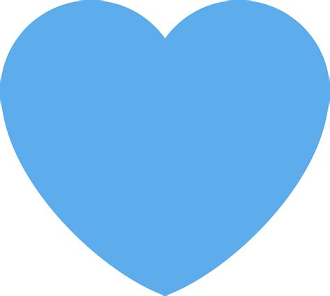 Blue Heart Sticker Discord Blue Heart Emoji