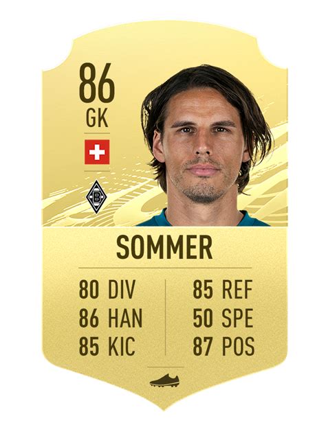 Yann sommer fifa 21 rating is 86 and below are his fifa 21 attributes. FIFA 21: Top 10 players In the Bundesliga | GINX Esports TV