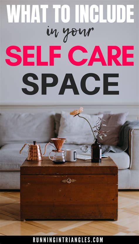 7 Ways To Make Your Space A Self Care Sanctuary Running In Triangles