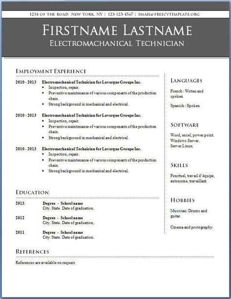 Most jobseekers use this format, which means listing your jobs from most recent to most distant, followed by your skills for this reason it's great if you're applying for a job that's a natural progression from what you've done before, and if you haven't got any spaces in your. Resume format for Job Interview In Word | williamson-ga.us