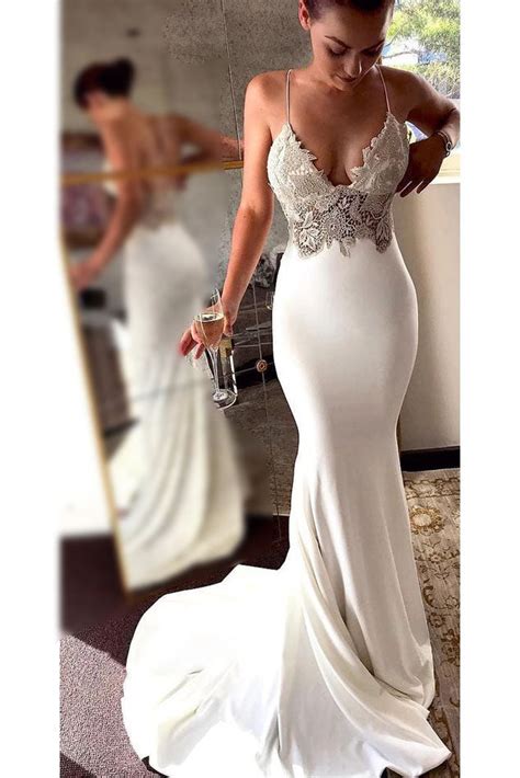 Sexy Spaghetti Straps Evening Gowns Mermaid Long Party Dress For Special Occations Telegraph
