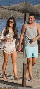 Towie Stars Jessica Wright And Ricky Rayment Pucker Up On The Beach During Break In Filming