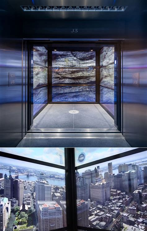 World Trade Center Elevator Displays And 10 More Clever Elevator Ideas