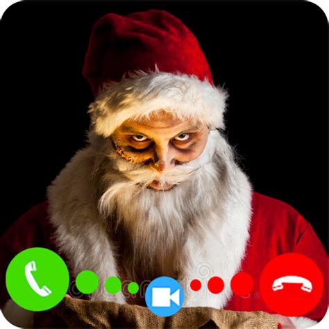 Creepy Santa Claus Fake Call And Prank Video Call Game For Creepy Santa