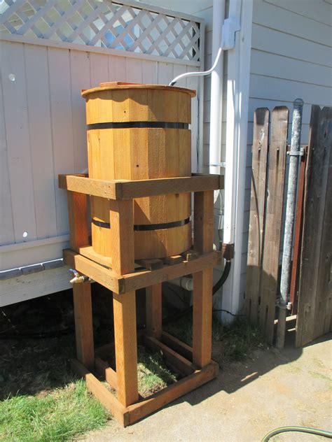 This step by step woodworking project is about rain barrel stand plans. This was a fairly easy install with the exception of the heavy gauge steel downspout where we ...