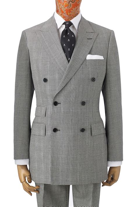 Wool Prince Of Wales Double Breasted Suiti Dream About This Suit