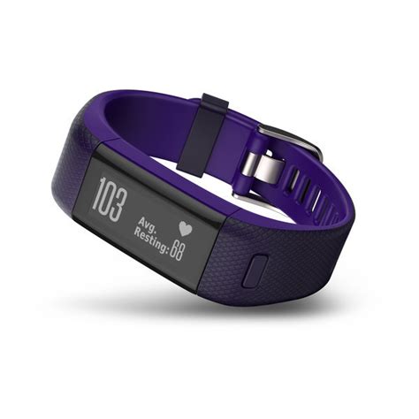 Fesports Garmin Vivosmart Hr Gps Activity Tracker Imperial Purple