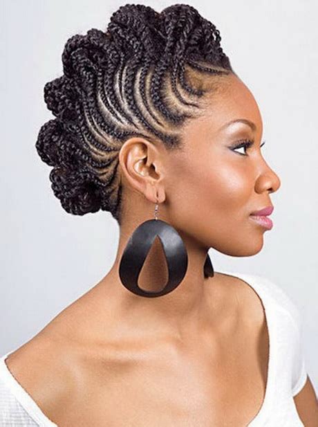 There are so many styles of braiding out there that you can try, and we are sure you will adore them all! Updo braid hairstyles for black hair