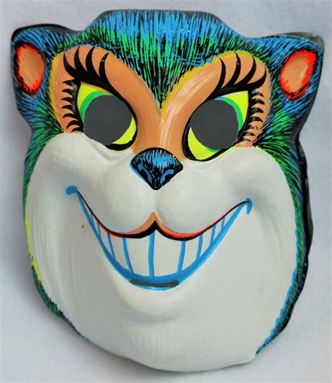 Find great deals on ebay for halloween cat masks. Vintage Smiling Cat Halloween Mask Zest 1960's 60's Black ...