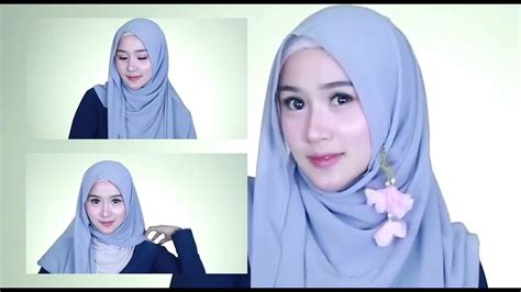o1 tutorial hijab simple pasmina ootd simple menutup dada youtube