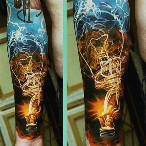 Electrical Tattoos Ideas