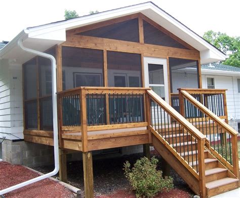 20 Ideas For Front Porch Decks