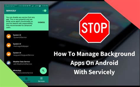 Closing an app prevents it from running in the background, and can improve things like battery life and operating speed. How To Manage Background Apps Android With Servicely (Root ...