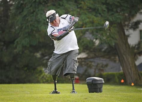 Quadruple Amputee Achieves Firsts At Buffalo Amputee Golf Classic