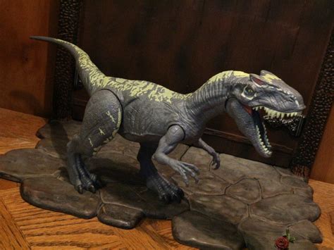 Action Figure Barbecue Something Has Survived Allosaurus Roarivores From Jurassic World By