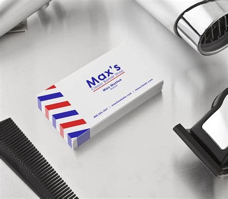 Choose from a range of themes and designs or create your own today. Barbershop Business Cards, Barber Business Cards - Signazon