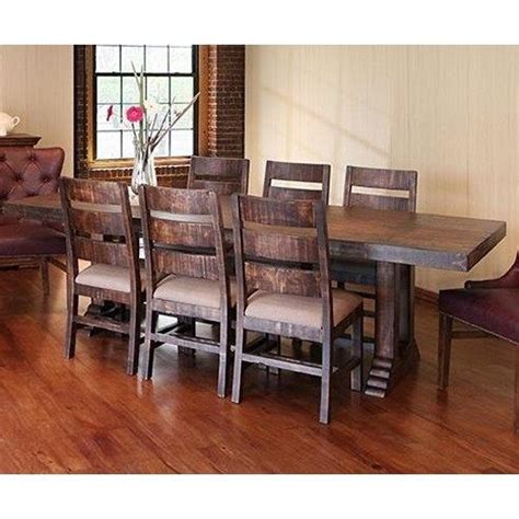 Browse from a variety of dining room furniture, tables and chairs online at ikea uae. International Furniture Direct Terra Dining Table & 6 ...
