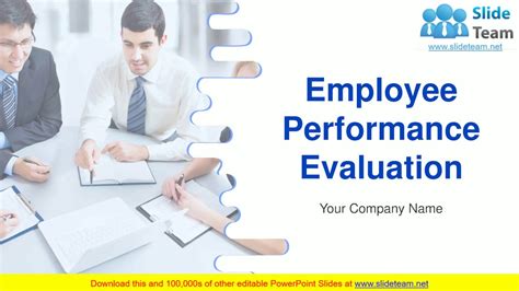 Employee Performance Evaluation Powerpoint Presentation Slides Youtube