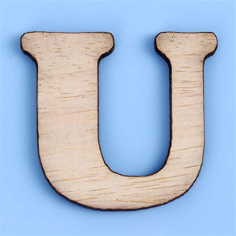 03cm Thick Decorative Wooden Mdf Cut Single Alphabet Letters A Z