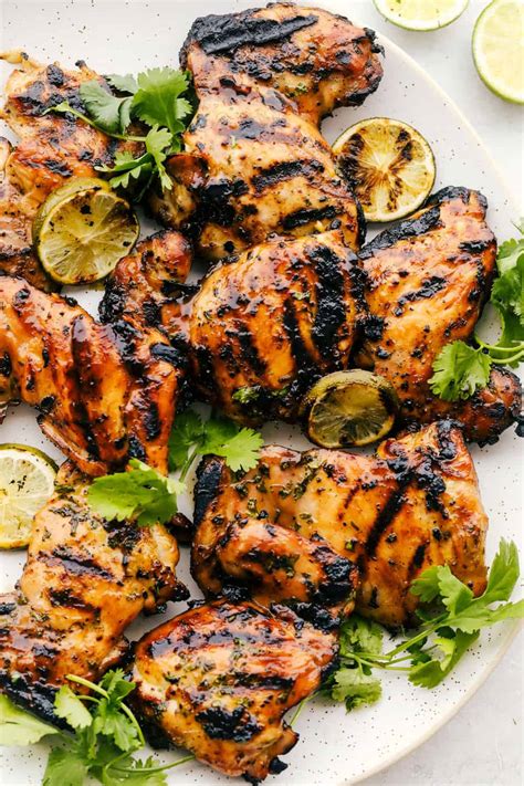 Grilled Honey Lime Cilantro Chicken The Recipe Critic