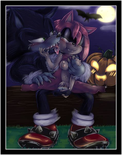 959837 Amy Rose Bluechika Halloween Sonic Team Sonic The