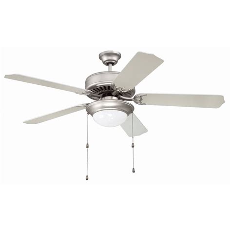 Craftmade Pro Builder 52 In Indoor Ceiling Fan With Pointed Blades And