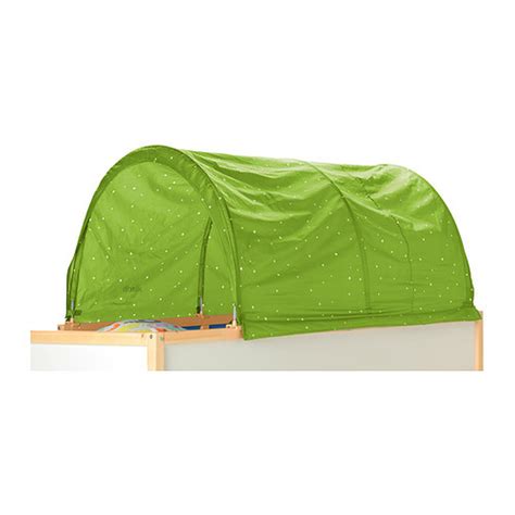 Ikea Childs Kura Green Dots Bed Tent Canopy Toy Xmas Girl Boy