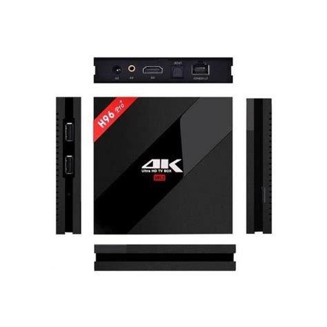 4k Ultra Hd Smart Tv Box Android 60 Bluetooth Wifi Hdmi Ethernet