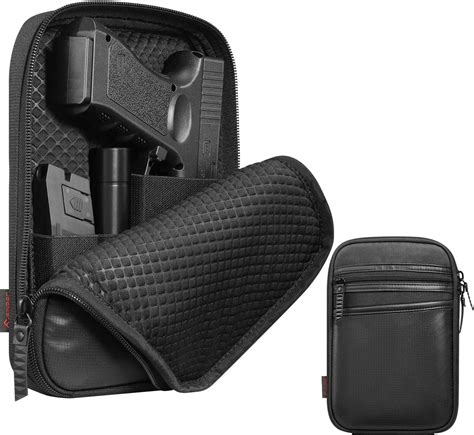 finpac concealed carry gun pouch soft pistol case fanny pack waist belt firearm bag