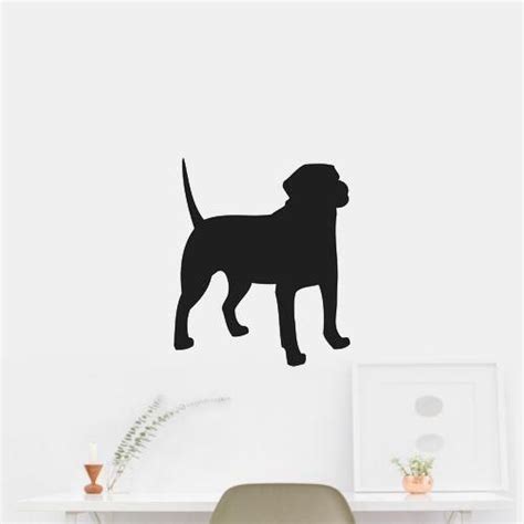 Blackmouth Cur Dog Puppy Breed Silhouette Wall Car Vinyl Decal Sticker