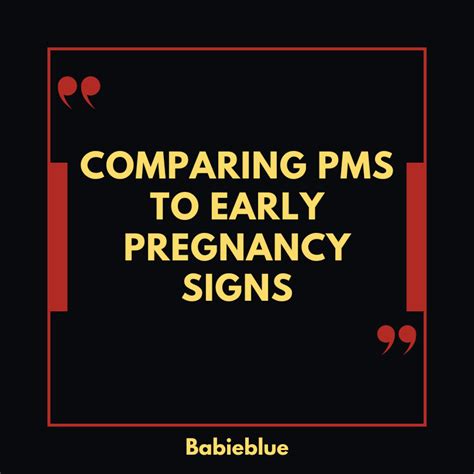 Premenstrual Syndromepms Vs Pregnancy Symptoms Babieblue