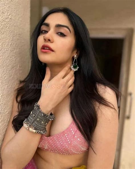 Hot Adah Sharma Pink Cleavage Busting Pictures Kollywood Zone