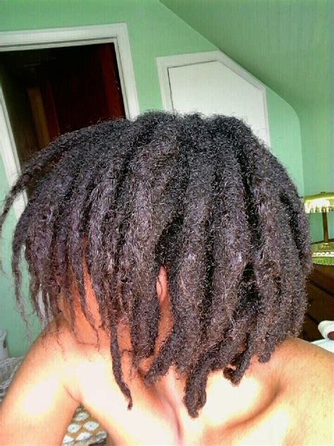 Semi Freeform Locs 1 Year And 3 Weeks Started With Two Strand Twists