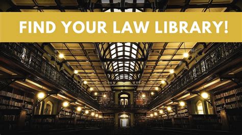 Find Your Law Library Youtube