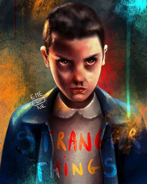 Stranger Things Eleven By EmelineDegueurce Millie Bobby Brown Season