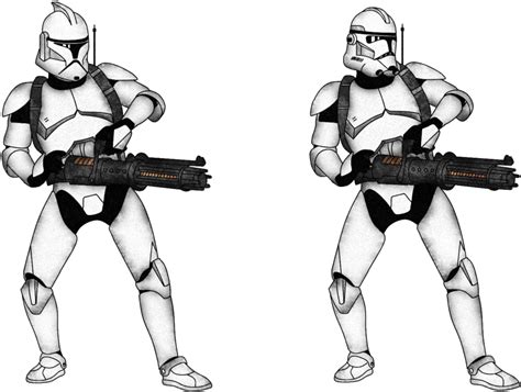 Download Trench Drawing Clone Trooper Png Free Clone Trooper Rotary