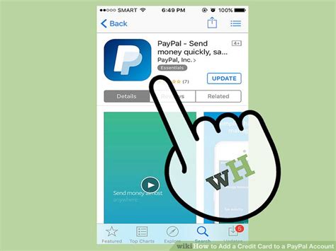 You can add money to your playstation wallet if a credit card matching your sign on information is used. How to Add a Credit Card to a PayPal Account (with Pictures)