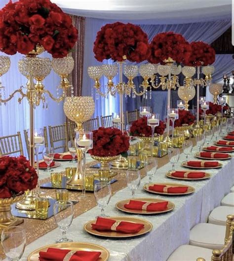 Pin By Essentiallyme On Tablescaping Red Wedding Theme Quinceanera
