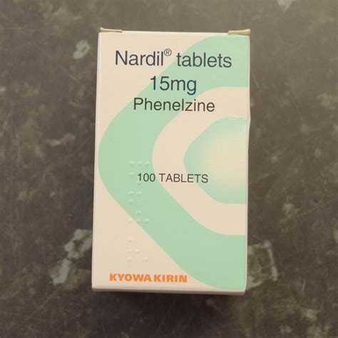 Nardil Tablets 15mg 100 Ashtons