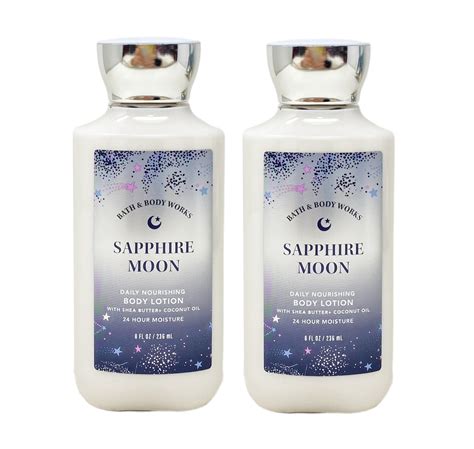 Bath And Body Works Sapphire Moon Daily Nourishing Body Lotion Duo Set