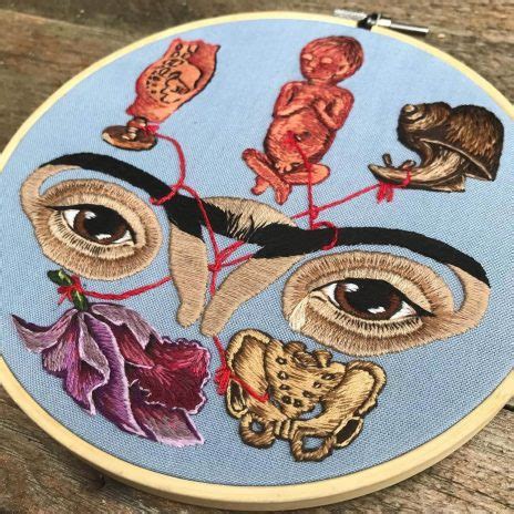 The latest tweets from bg embroidery (@godaembbd). Take a Look at Jess de Wahls' "Big Swinging Ovaries ...