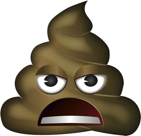 Free Download For Personal Use Bull Poop Emoji Transparent Cartoon